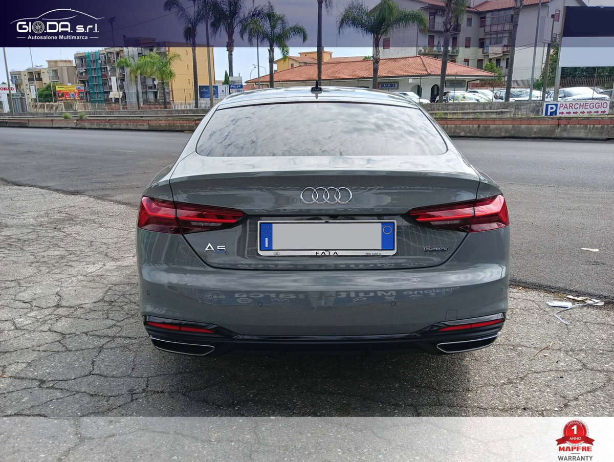 Audi A5 Sportback Sportback 40 2.0 tdi mhev S line edition quattro 204cv s-tronic (5)