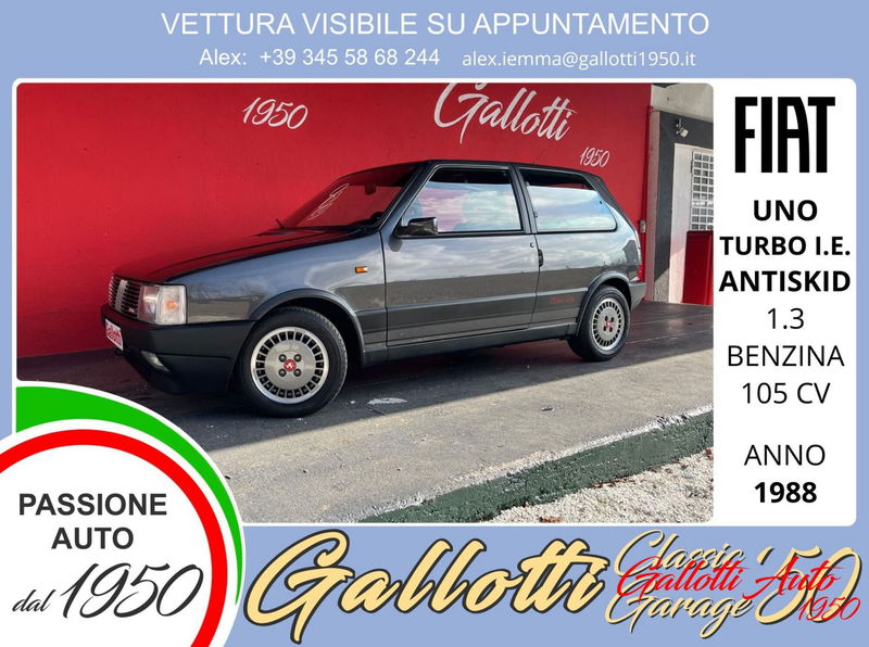 Fiat Uno turbo i.e. 3 porte Antiskid