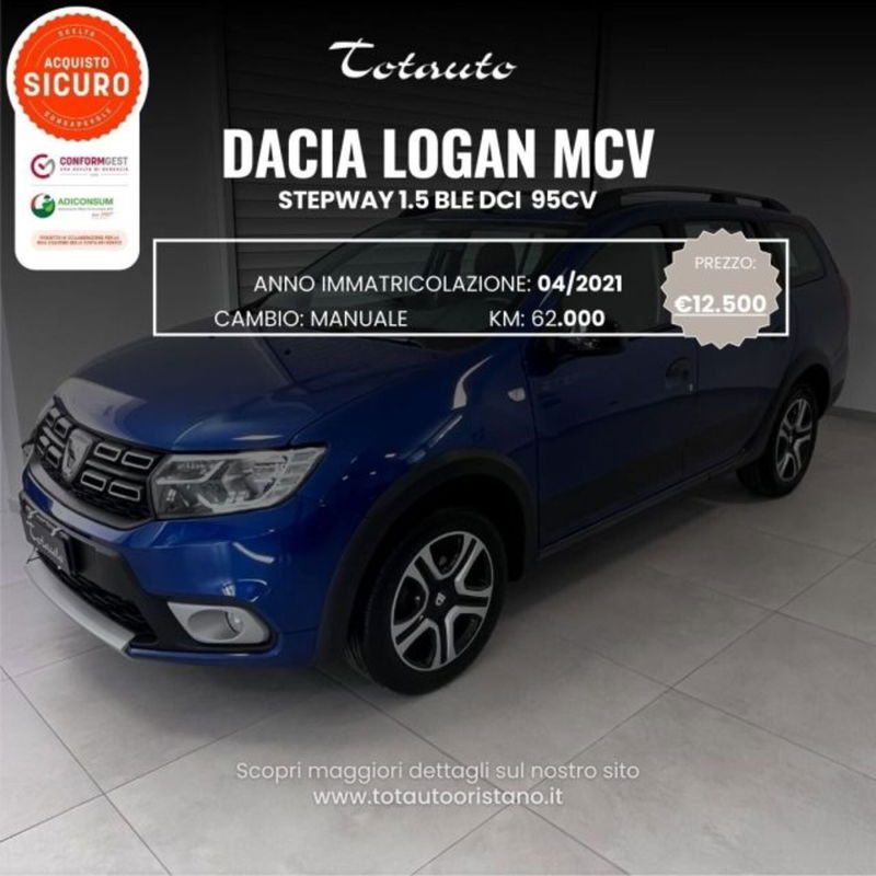Dacia Logan MCV Stepway 1.5 Blue dCi 95CV Start&Stop