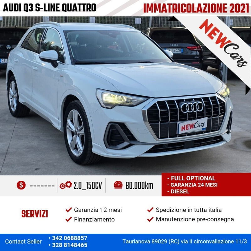 Audi Q3 Sportback 35 TDI quattro S tronic S line edition