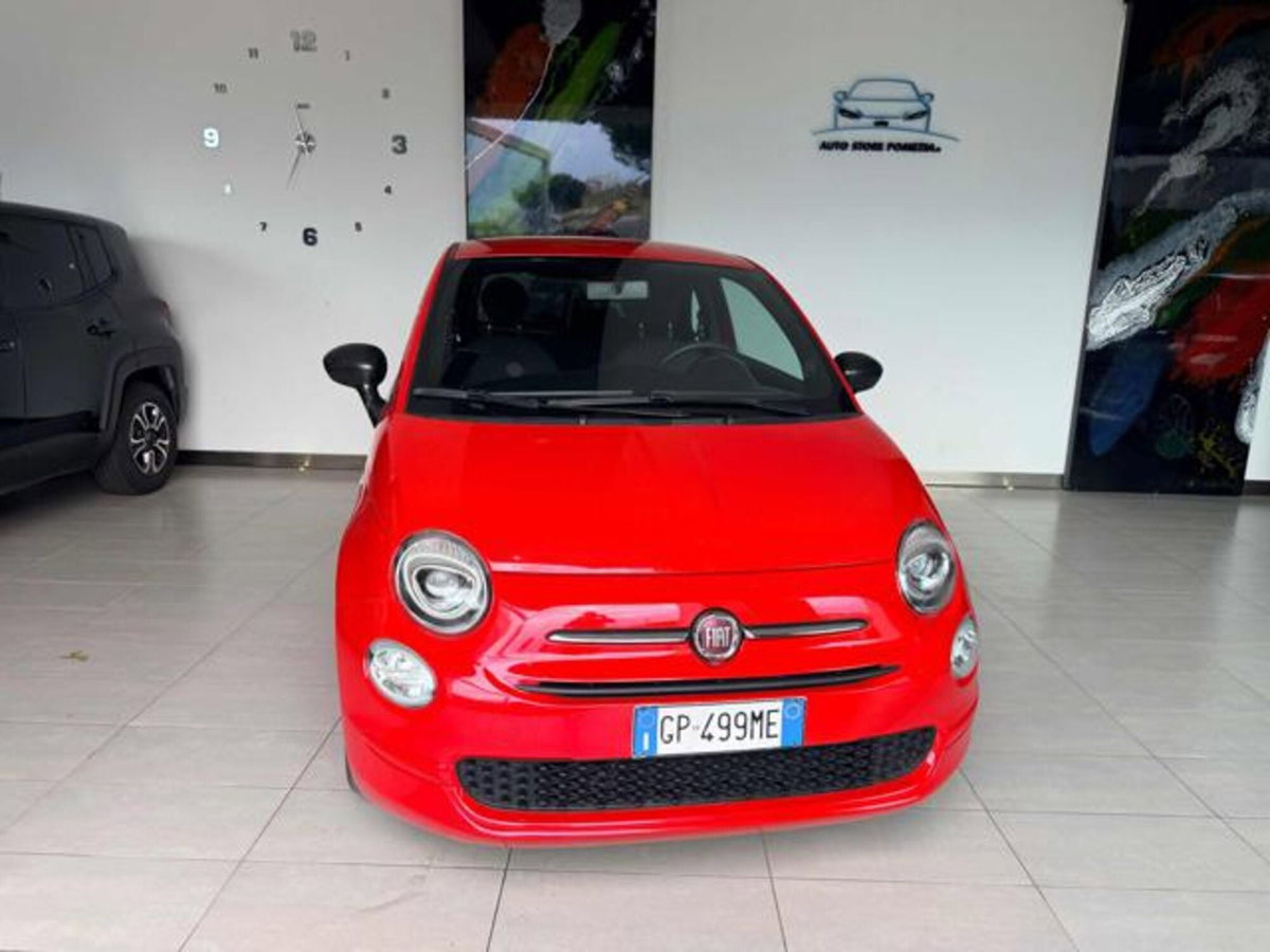 Fiat 500 1.0 Hybrid Red