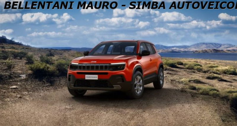 Jeep Avenger 1.2 turbo Longitude fwd 100cv