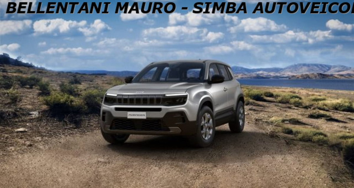 Jeep Avenger 1.2 turbo Longitude fwd 100cv