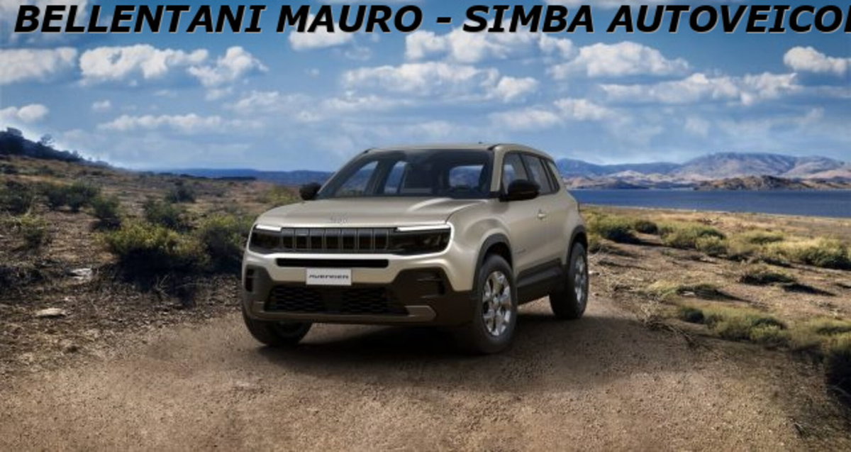 Jeep Avenger 1.2 turbo Longitude fwd 100cv