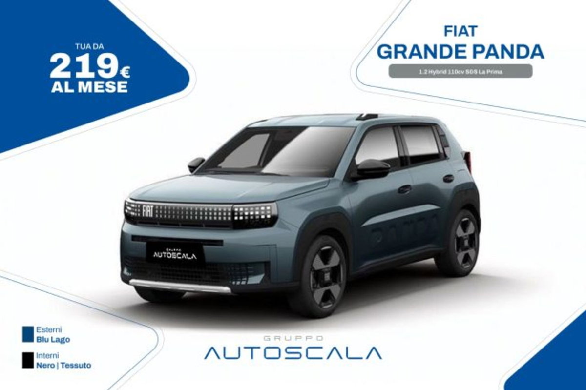 Fiat Grande Panda 1.2 La Prima 100cv