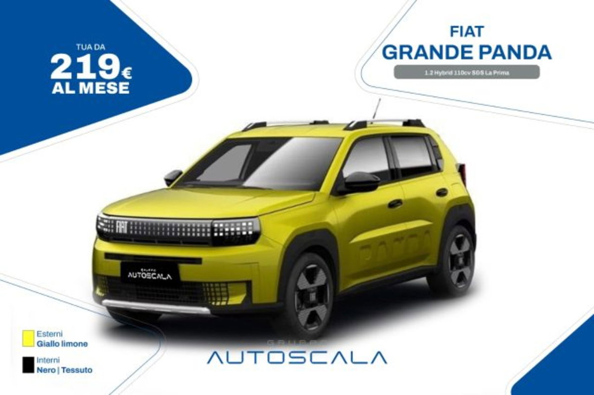 Fiat Grande Panda 1.2 La Prima 100cv