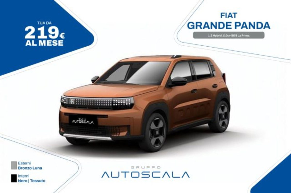 Fiat Grande Panda 1.2 La Prima 100cv