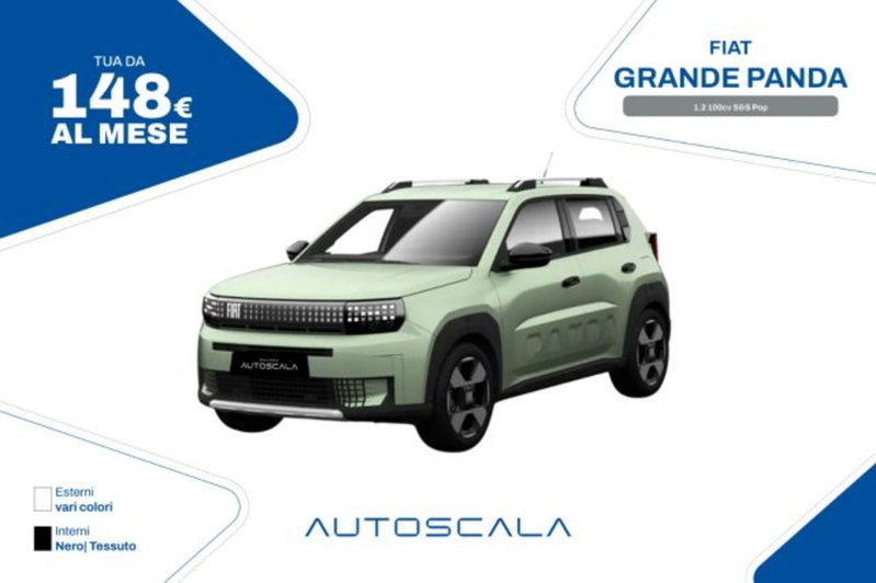 Fiat Grande Panda 1.2 Pop 100cv