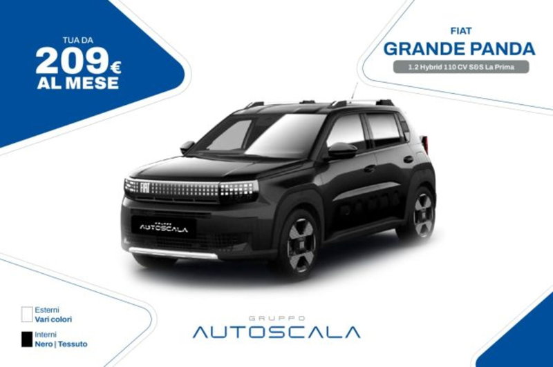 Fiat Grande Panda 1.2 La Prima 100cv