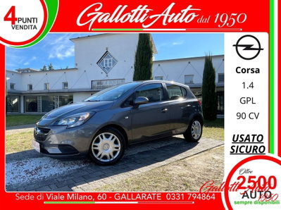 Opel Corsa 1.4 90CV GPL Tech 5 porte n-Joy usata