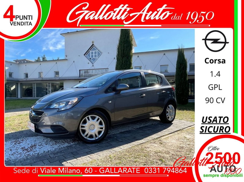 Opel Corsa 1.4 90CV GPL Tech 5 porte n-Joy