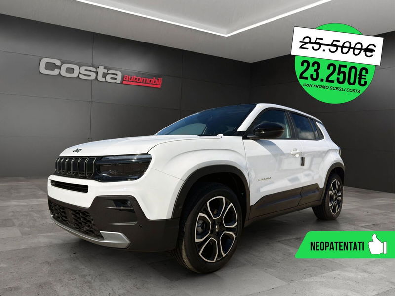 Jeep Avenger full-electric Summit fwd 156cv auto