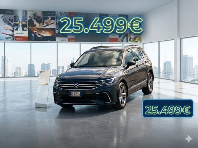 Volkswagen Tiguan 2.0 TDI 150 CV SCR DSG 4MOTION R-Line