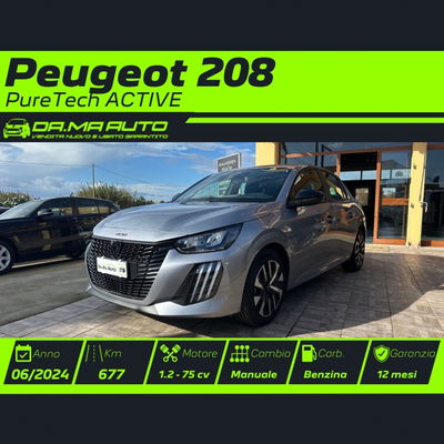 Peugeot 208 PureTech 75 Stop&Start 5 porte Active usata