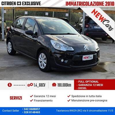 Citroen C3 1.4 HDi 70CV airdream Exclusive Style usata