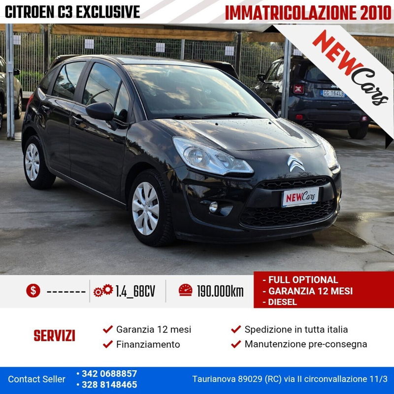 Citroen C3 1.4 HDi 70CV airdream Exclusive Style