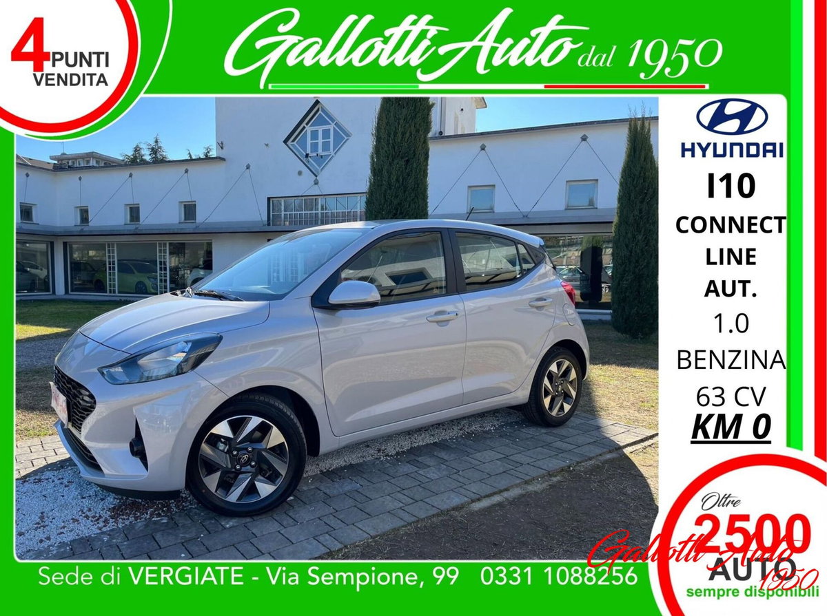 Hyundai i10 1.0 mpi Connectline 63cv