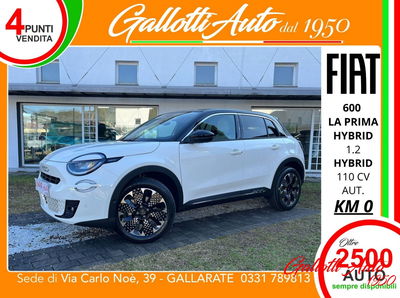 Fiat 600 1.2 hybrid La Prima II 110cv auto nuova