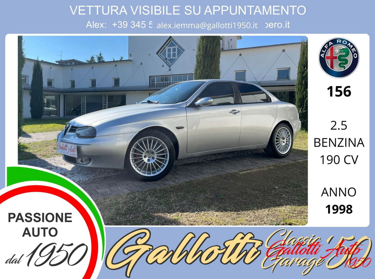Alfa Romeo 156 SportWagon 2.5 V6 24V Sportwagon Distinctive