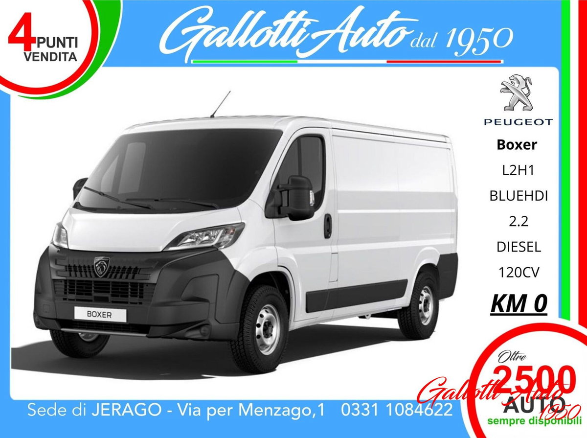 Peugeot Boxer Furgone 30 L2H1 2.2 diesel 120cv S&S