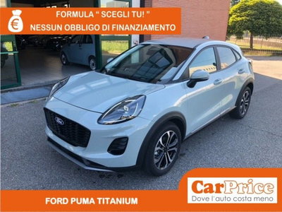 Ford Puma 1.0 EcoBoost Hybrid 125 CV S&S aut. Titanium Design nuova