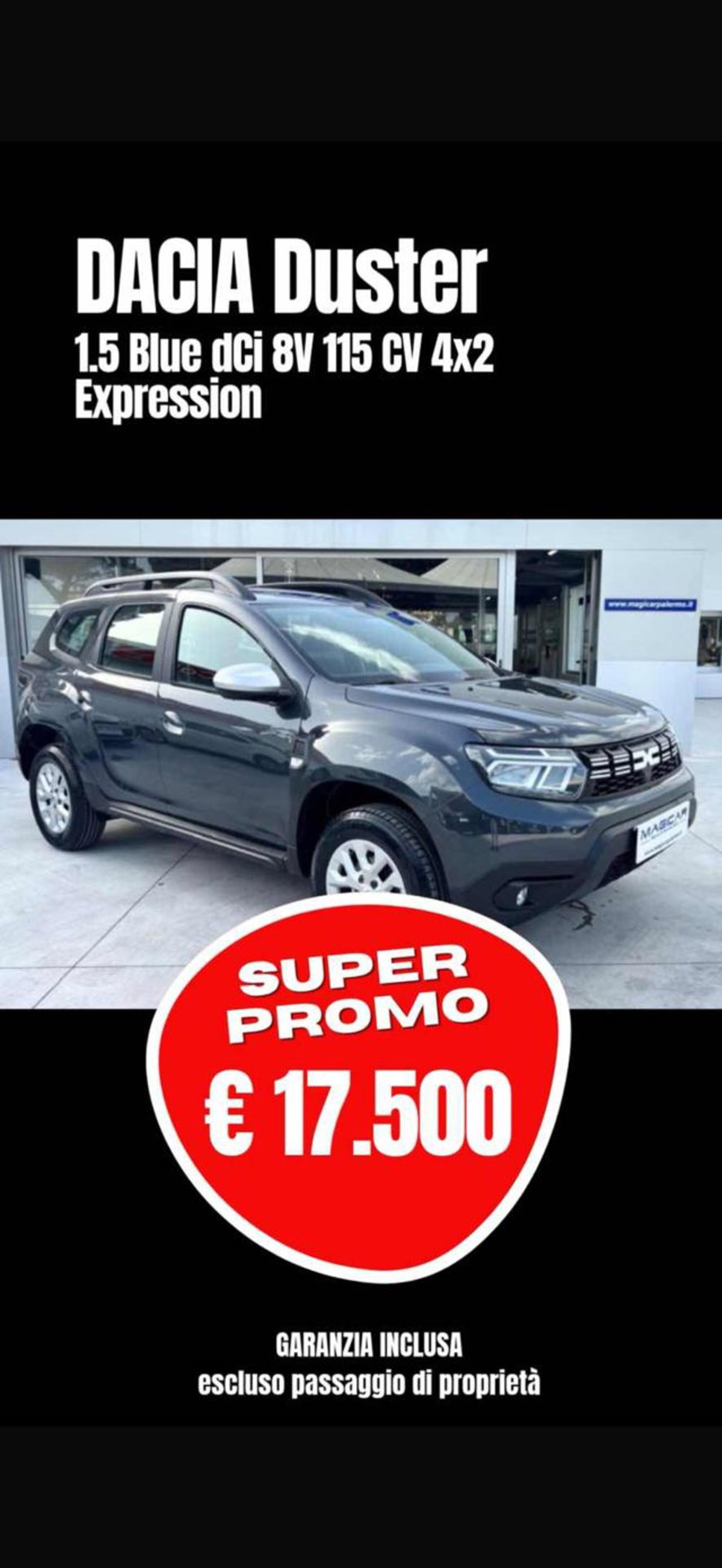 Dacia Duster 1.5 Blue dCi 8V 115 CV 4x2 Expression