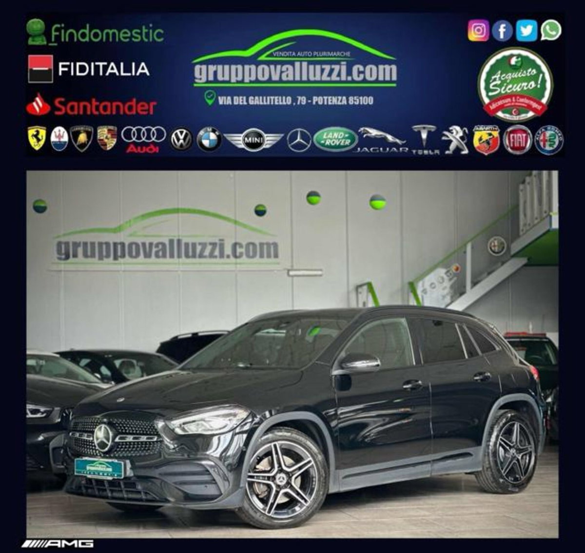 Mercedes-Benz GLA SUV 180 d AMG Line Premium Plus auto