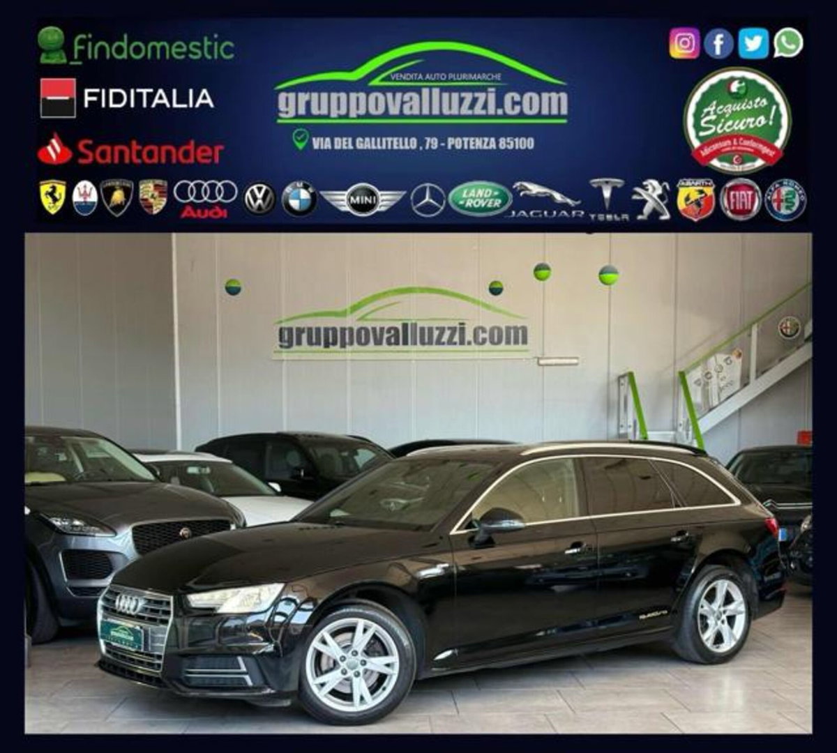 Audi A4 Avant 2.0 TDI 150 CV S tronic S line edition