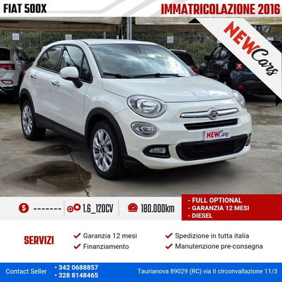 Fiat 500X 1.6 MultiJet 120 CV Lounge usata