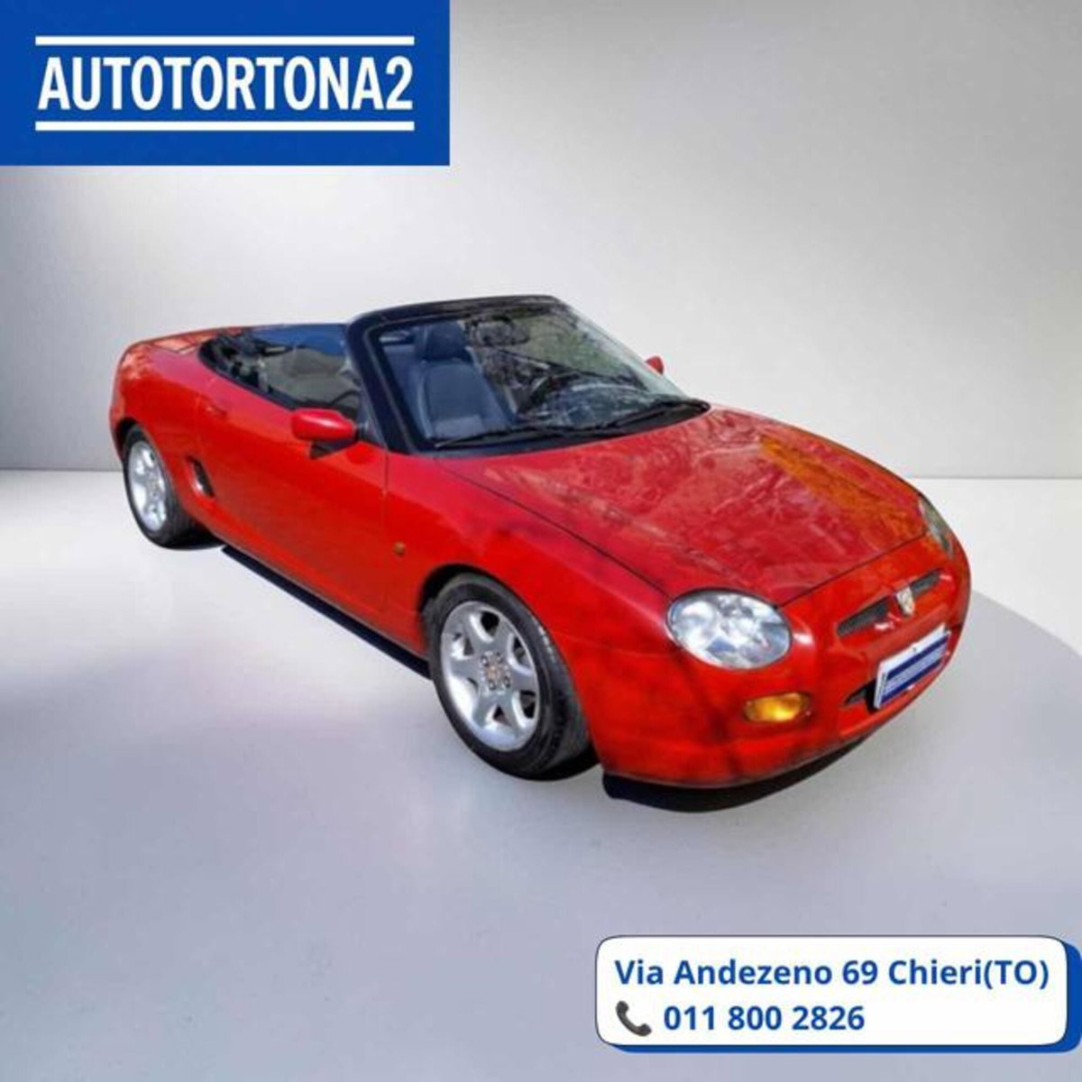 Mg MGF 1.8i cat