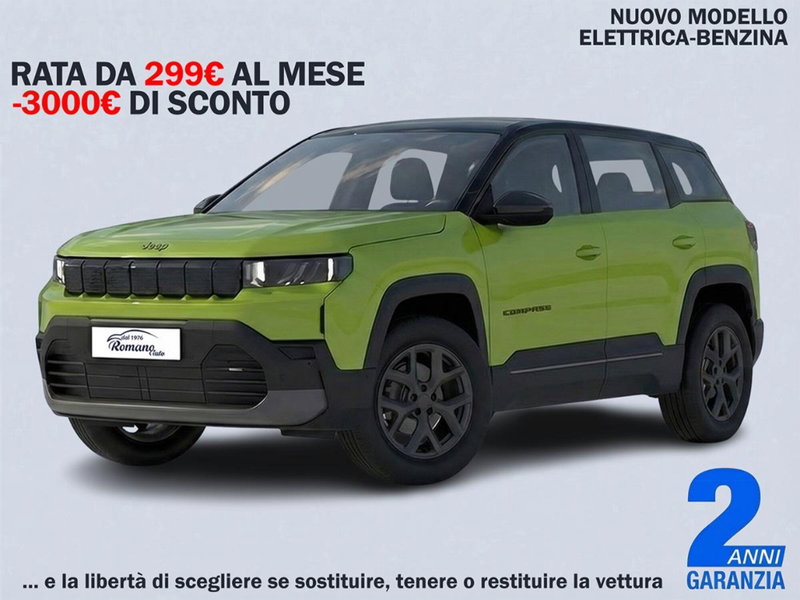 Jeep Compass 1.2 turbo e-hybrid mhev Altitude fwd 145cv edct6