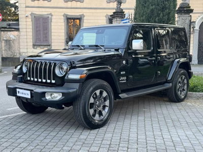 Jeep Wrangler Unlimited 2.2 Mjt II Sahara usata