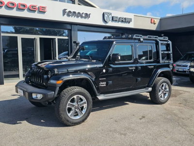 Jeep Wrangler Unlimited 2.2 Mjt II Sahara usata