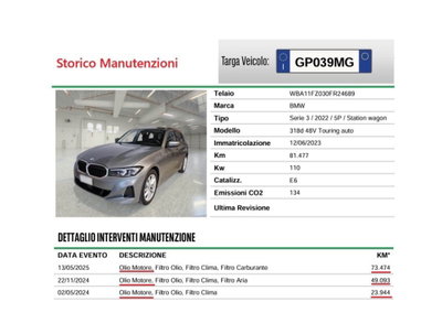 BMW Serie 3 Touring 318d  mhev 48V auto (15)