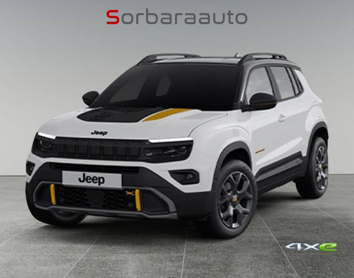Jeep Avenger 1.2 turbo e-hybrid mhev The North Face 4xe 145cv edct6