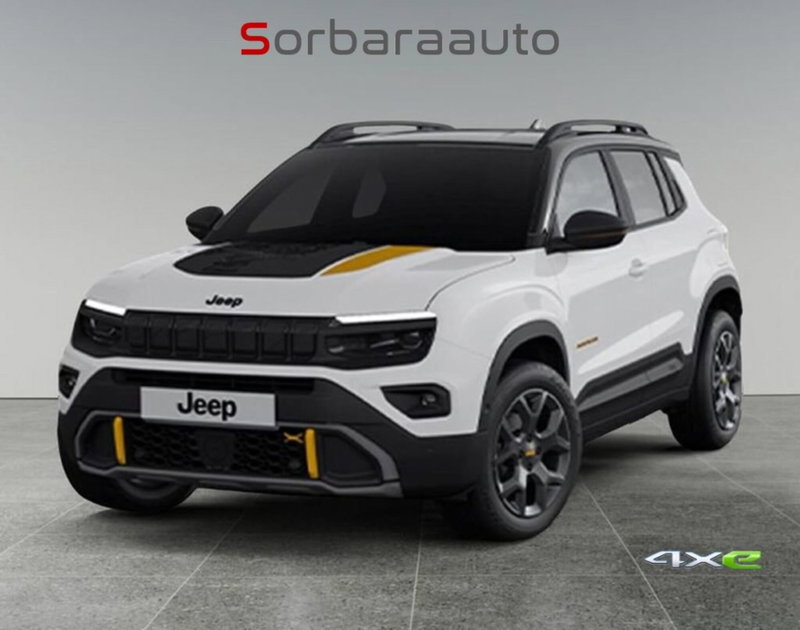 Jeep Avenger 1.2 turbo e-hybrid mhev The North Face 4xe 145cv edct6