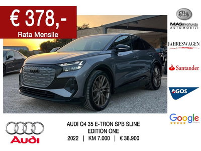 Audi Q4 Sportback Q4 35 e-tron S line edition usata