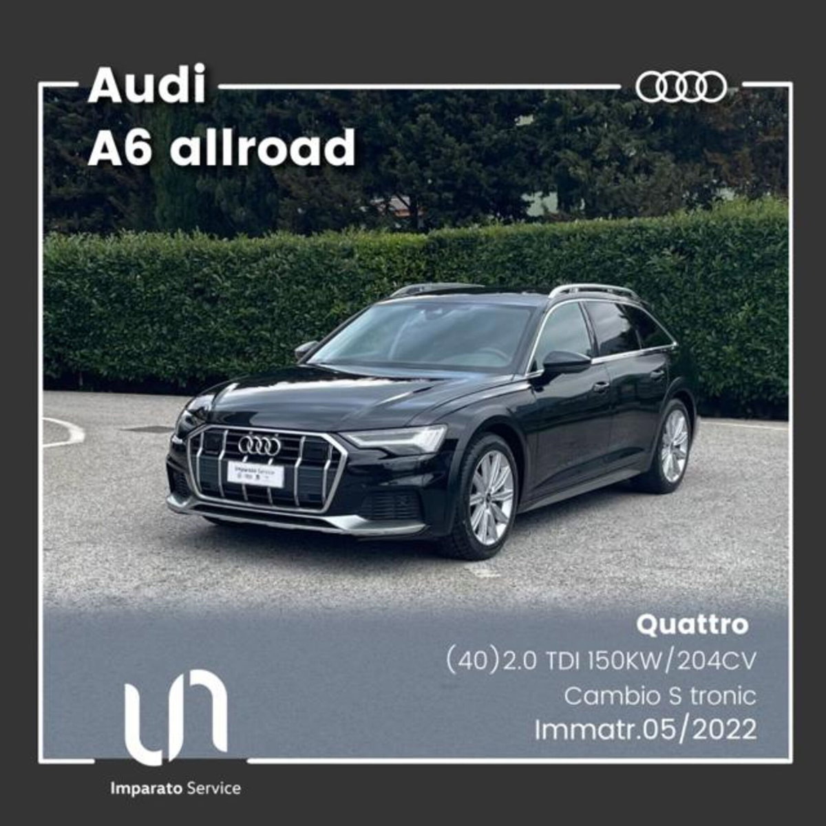 Audi A6 Allroad 40 TDI 2.0 quattro S tronic Evolution