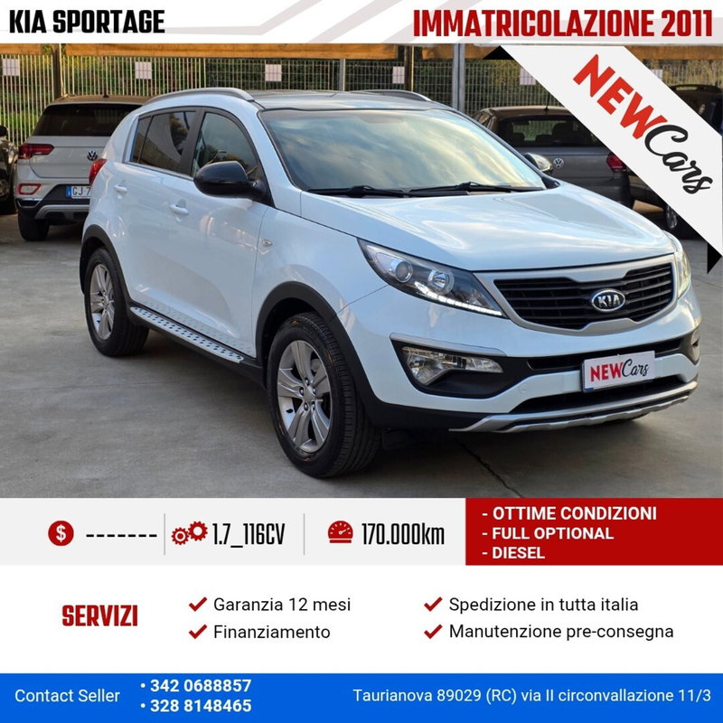 Kia Sportage 1.7 CRDI VGT 2WD Active