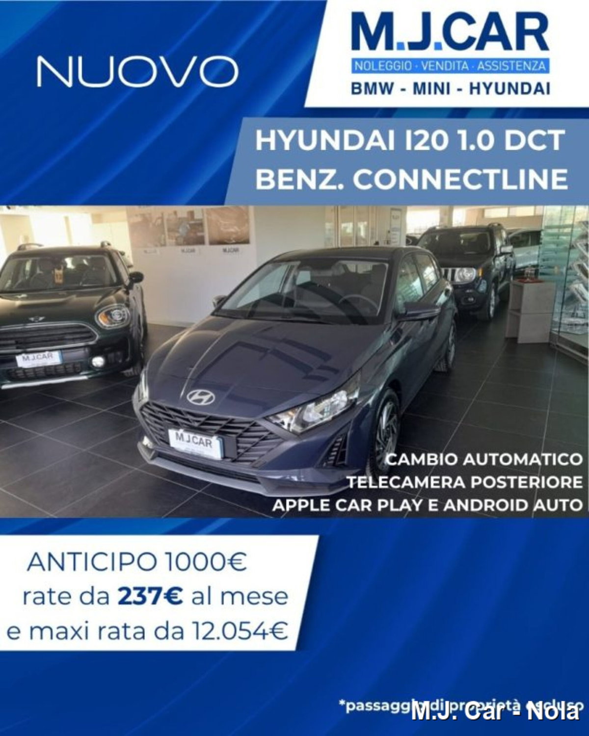 Hyundai i20 1.0 t-gdi 48V Connectline dct