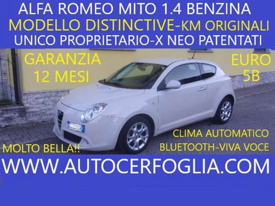 Alfa Romeo MiTo 1.4 78 CV Distinctive usata