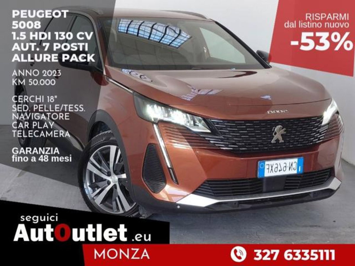 Peugeot 5008 1.5 bluehdi Allure Pack s&s 130cv eat8