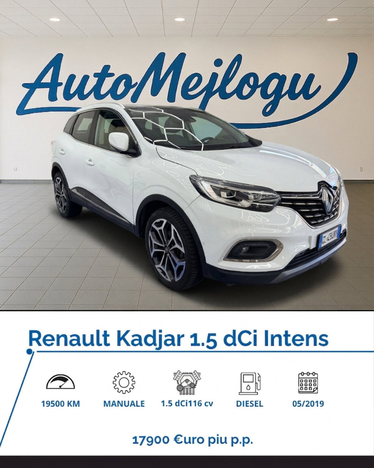 Renault Kadjar dCi 8V 115CV Sport Edition