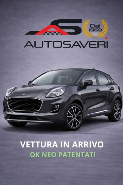 Ford Puma 1.0 EcoBoost Hybrid 125 CV S&S aut. Titanium Design usata