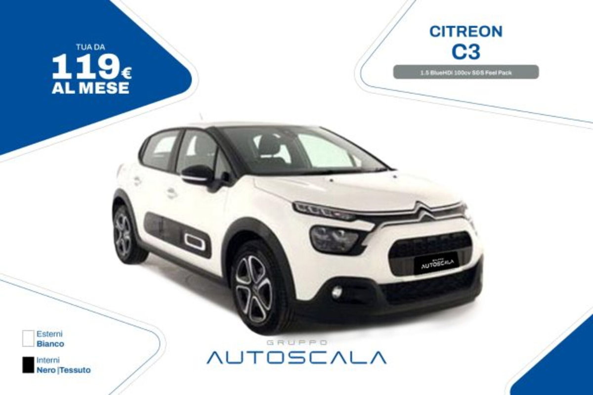 Citroen C3 BlueHDi 100 S&S Feel Pack