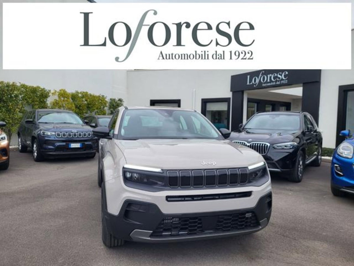 Jeep Avenger 1.2 turbo Longitude fwd 100cv