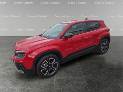 Jeep Avenger 1.2 turbo e-hybrid mhev Summit fwd 110cv edct6 usata
