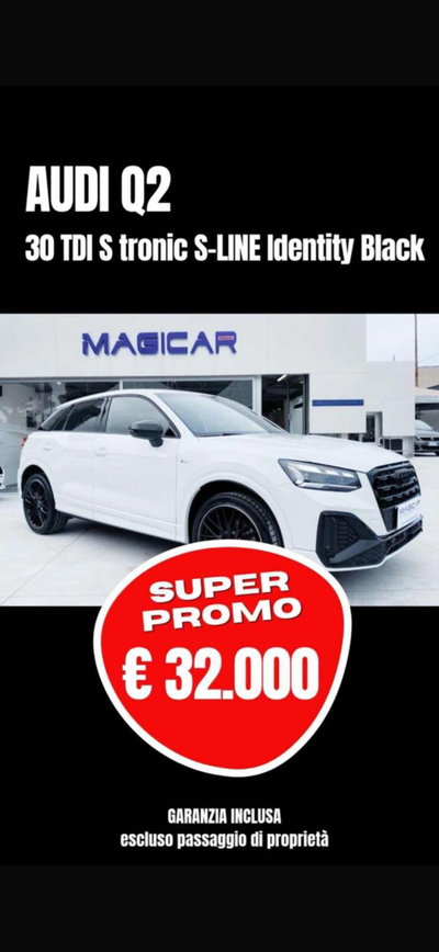 Audi Q2 Q2 30 TDI S tronic Identity Black usata