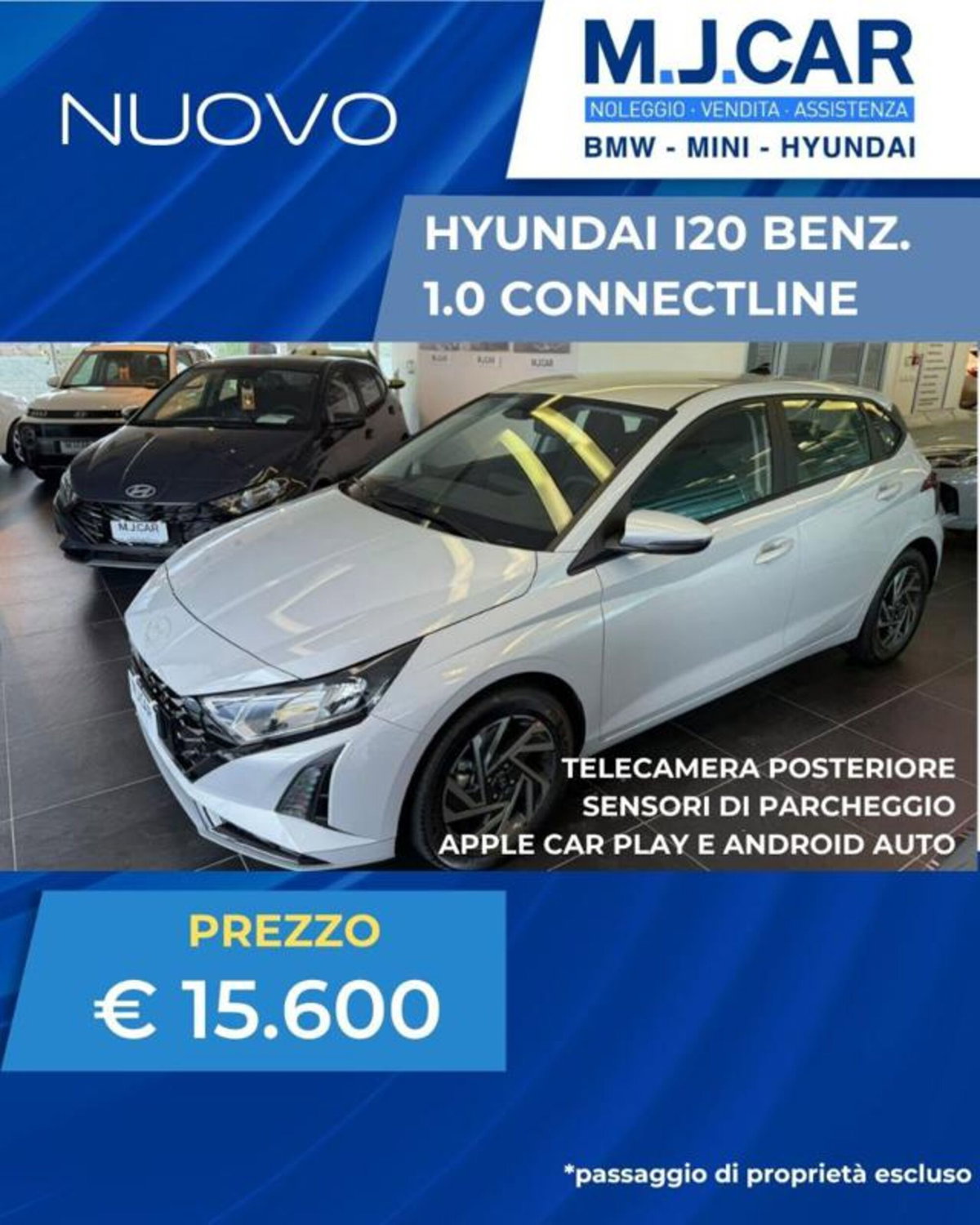 Hyundai i20 1.0 t-gdi Dark Line 90cv dct