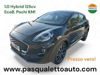 Ford Puma 1.0 EcoBoost Hybrid 125 CV S&S aut. Titanium Design usata
